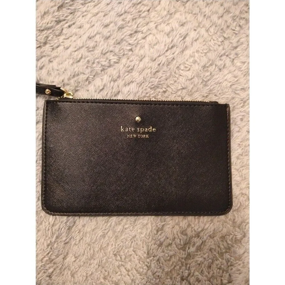 Kate Spade black Wallet wristlet